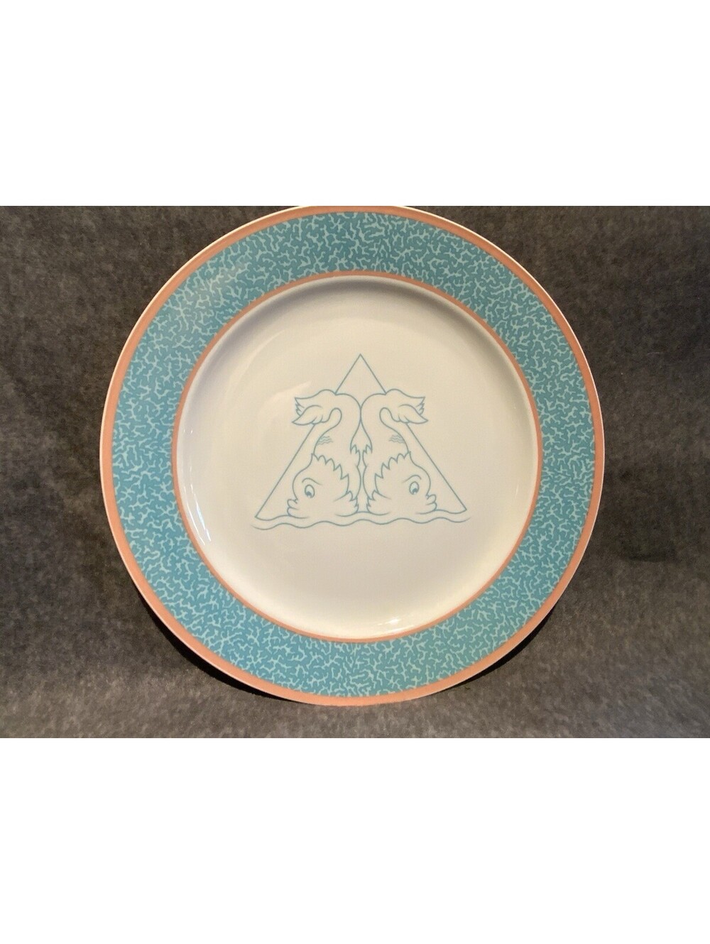 Vintage Royal Rego 12.5”W Restaurant Ware Chop Plate from Disney Dolphin Hotel